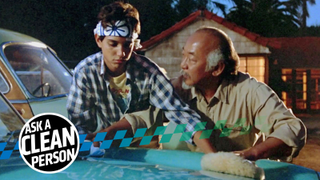 <i>The Karate Kid</i> Pretty Much Got Car Waxing Right